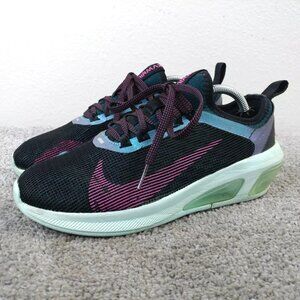 Nike Air Max Fly Womens Size 6.5 Running Shoes Black Sneakers Low AT2505-001